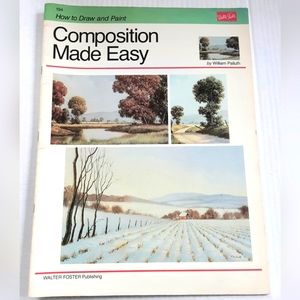 Composition Made Easy How to Draw and Paint Art Instruction 1989 Vintage